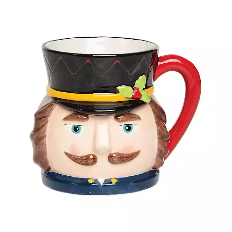 Christmas Dining & Entertaining>Kirklands Home Nutcracker Christmas Mugs, Set of 2