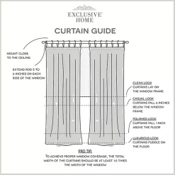 Kirklands Home Oatmeal Braided 2-pc. Curtain Panel Set, 96 in. Ivory Outlet