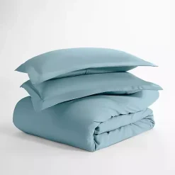 Kirklands Home Ocean Solid 3-pc. Queen Duvet Cover Set Blue Best