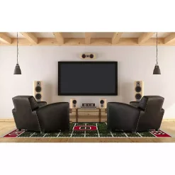 Kirklands Home Ohio State University Home Field Area Rug, 6x8 Green New