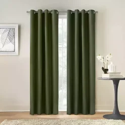 Kirklands Home Olive Alpine Blackout Curtain Panel, 108 in. Green Outlet