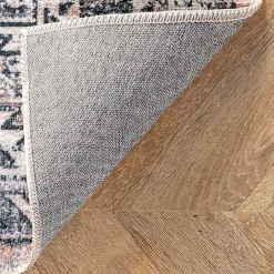 Kirklands Home Orange Tribal Washable Area Rug, 8x10 Hot