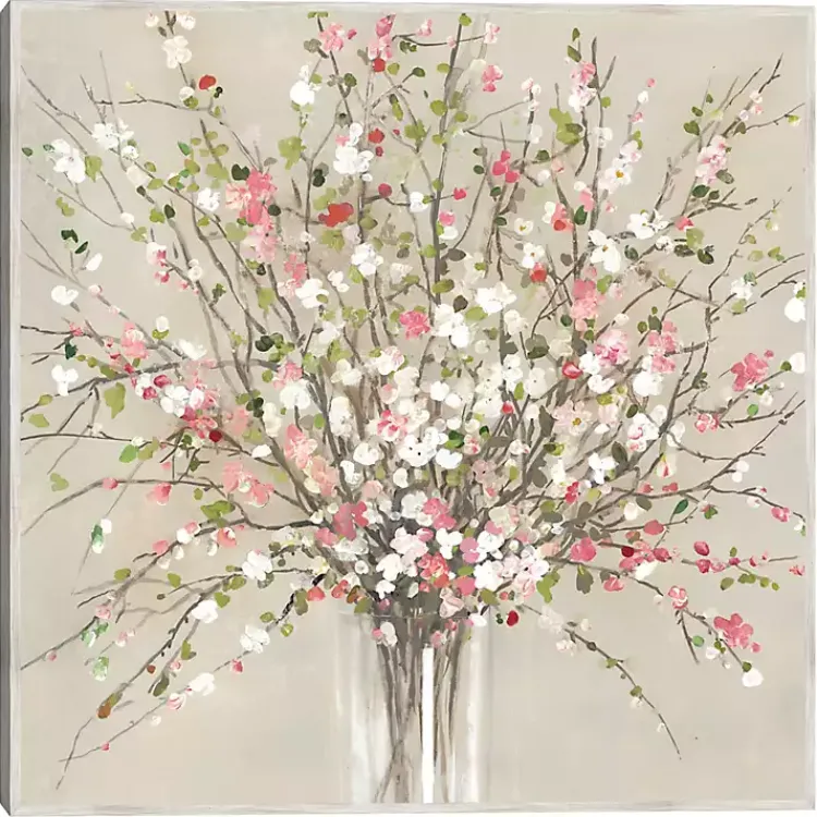 Kirklands Home Peach Blossom Framed Canvas Art Print Best