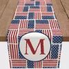Kirklands Home Personalized American Flag Table Runner, 72 in. Hot