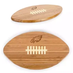 Kirklands Home Philadelphia Eagles Bamboo Football Cutting Board Tan Online