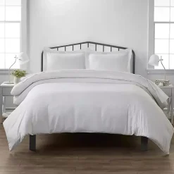 Kirklands Home Pinstripe 3-pc. Queen Duvet Cover Set Hot