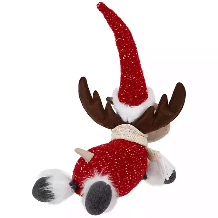 Christmas Decorations>Kirklands Home Plush Laying Moose Decoration