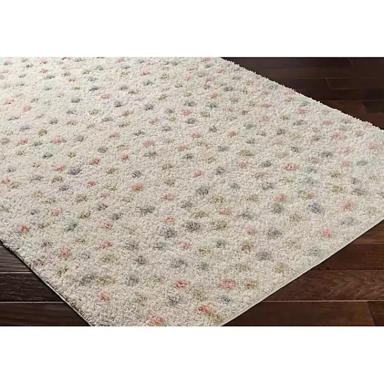 Kirklands Home Plush Multicolor Dotted Area Rug, 6x9 Best