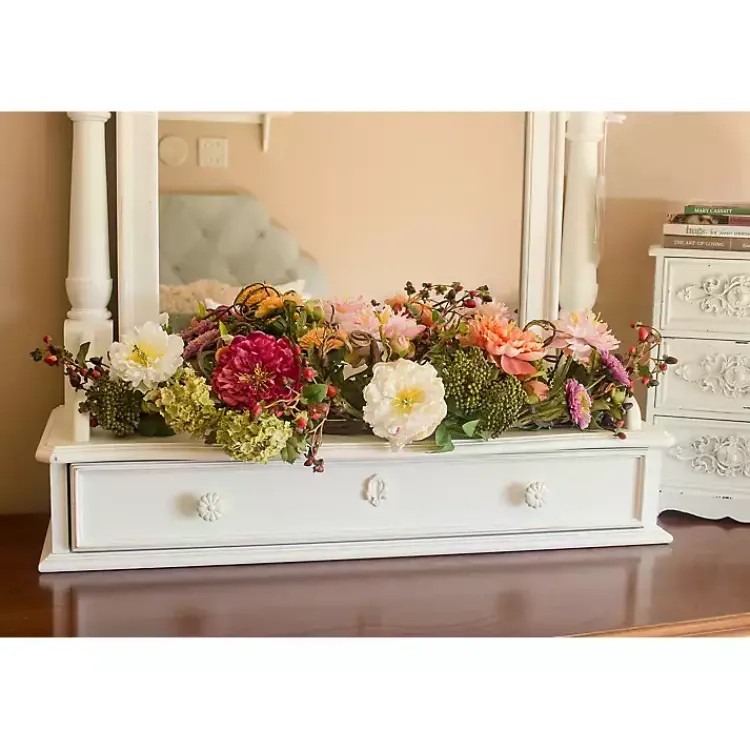 Arrangements & Greenery>Kirklands Home Pretty Peony Garden Mix Arrangement