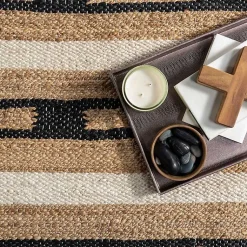 Kirklands Home Raleigh Emily Henderson x RugsUSA Area Rug, 4x6 Hot