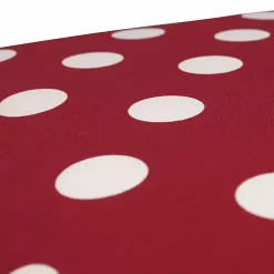 Kirklands Home Red & White Polka Dot Outdoor Chair Cushion New