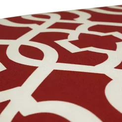 Kirklands Home Red New Geometric Outdoor Settee Cushion Sale