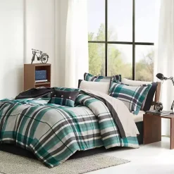 Kirklands Home Roger Plaid 9-pc. Full Comforter Set Best