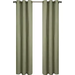 Kirklands Home Sage Room Darkening Curtain Panel Set, 54 in. Green Best