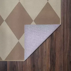 Kirklands Home Samara Natural Diamond Washable Area Rug, 5x7 Discount