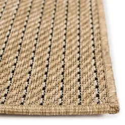 Kirklands Home Sand Intertwine Santal Indoor/Outdoor Rug, 6x9 Tan Sale