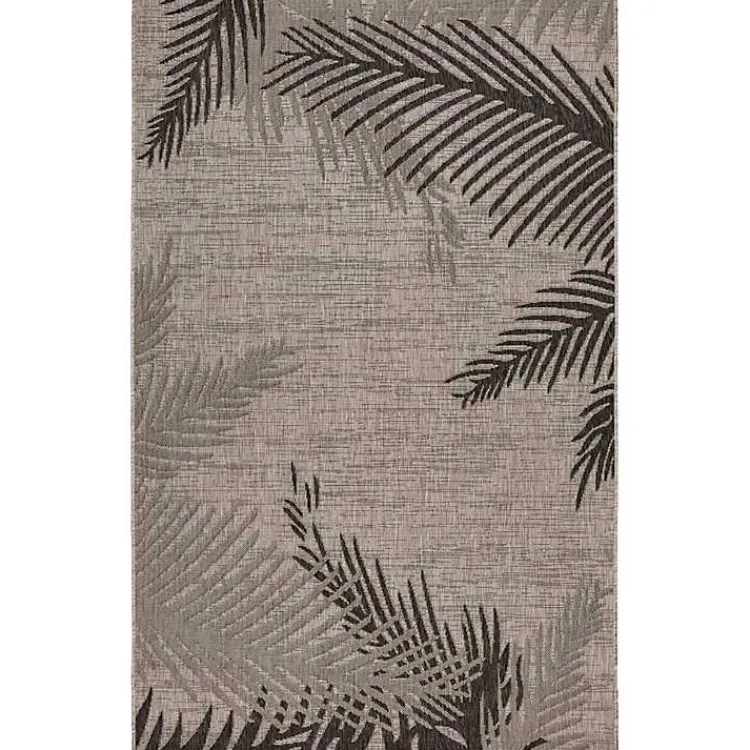 Kirklands Home Shaded Palms Captiva Outdoor Area Rug, 7x9 Sale