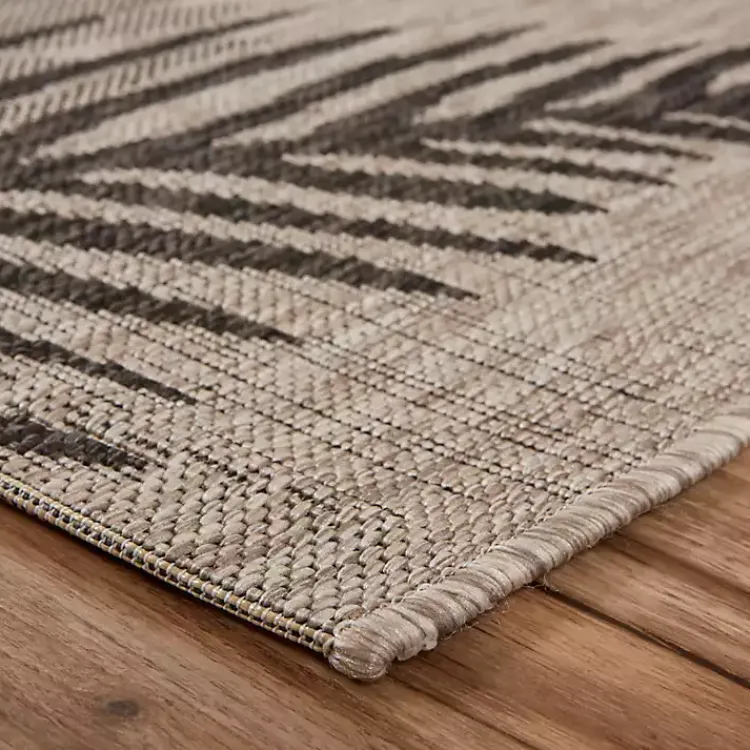 Kirklands Home Shaded Palms Captiva Outdoor Area Rug, 7x9 Sale