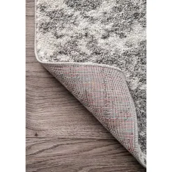 Kirklands Home Silver Deena Abstract Area Rug, 5x8 Hot