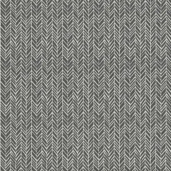 Kirklands Home Slate Herringbone Outdoor Chair Cushion Gray Clearance