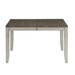 Kirklands Home Smoked Alabaster and Honey Wood Dining Table Outlet