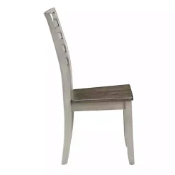 Kirklands Home Smoked Honey and Alabaster Dining Chairs, Set of 2 Best