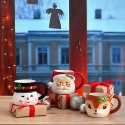 Kirklands Home Snowman Christmas Mug