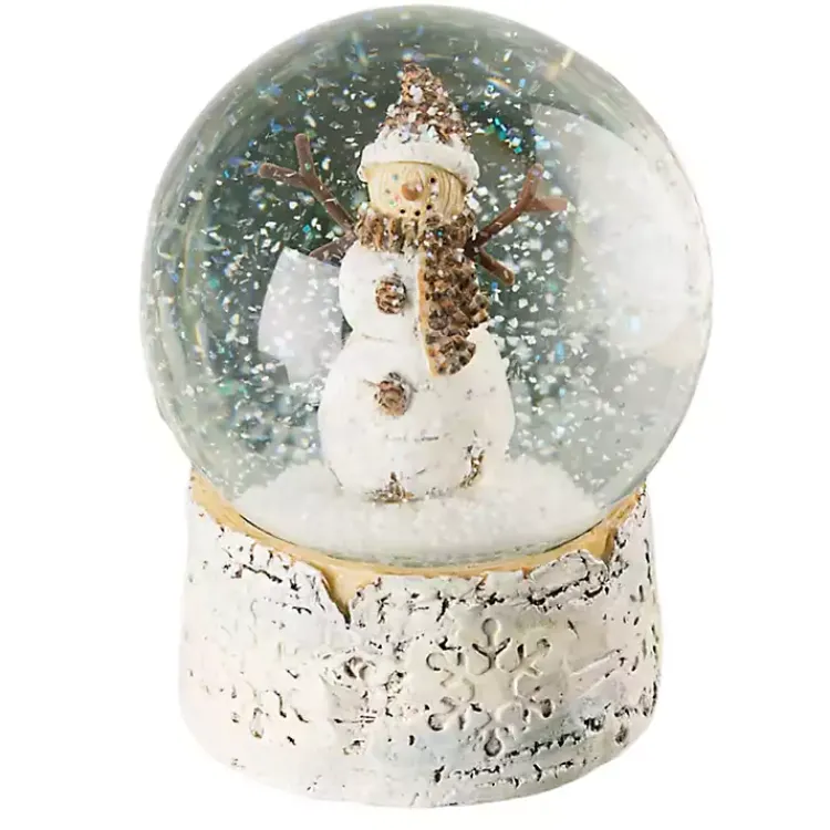 Christmas Decorations>Kirklands Home Snowman Christmas Snow Globe