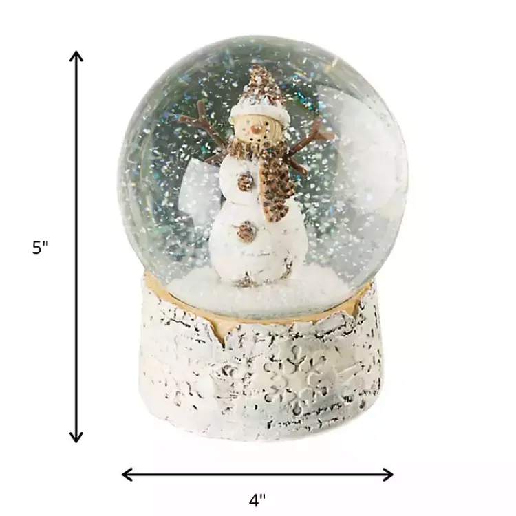Christmas Decorations>Kirklands Home Snowman Christmas Snow Globe