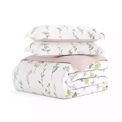 Kirklands Home Soft Floral Reversible 3-pc. Queen Duvet Cover Set Best