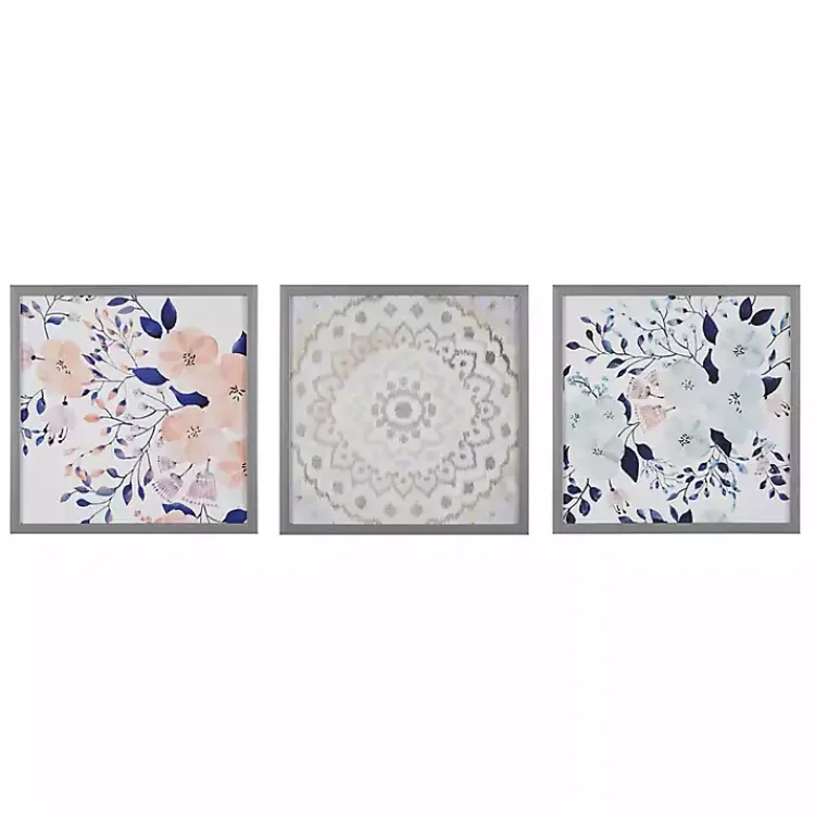 Kirklands Home Summer Bliss Framed Art Prints, Set of 3 Clearance