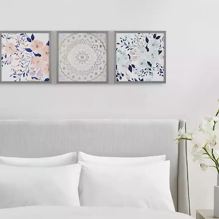Kirklands Home Summer Bliss Framed Art Prints, Set of 3 Clearance