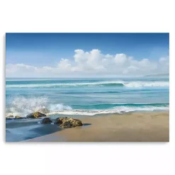 Kirklands Home Sweeping Blue Canvas Art Print, 60x40 in. Discount