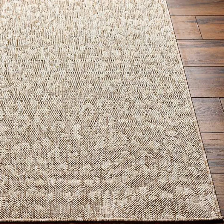 Kirklands Home Tan Amur Outdoor Rug, 9x12 Sale