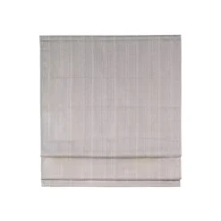 Kirklands Home Basketweave Cordless Roman Shade, 27 in. Tan Discount