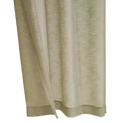 Kirklands Home Boucle Sheer Single Curtain Panel, 84 in. Tan