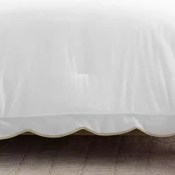 Kirklands Home Tan Scalloped Edge 3-pc. Full/Queen Comforter Set Best