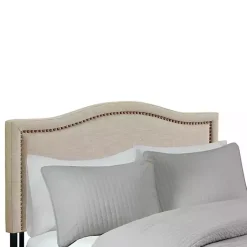 Kirklands Home Upholstered Augusta King Headboard Tan Best