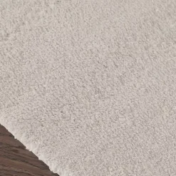 Kirklands Home Taupe High Pile Marshmallow Bath Mat, 30 in. Ivory Online