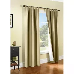 Kirklands Home Taupe Weathermate Blackout Cur Panel, 84 in. Tan Clearance