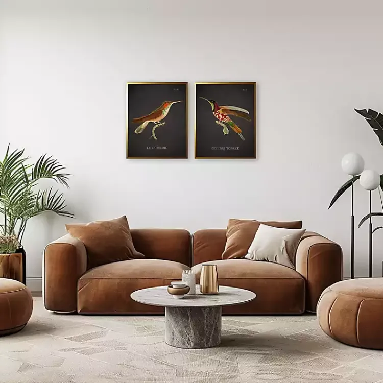 Kirklands Home Vintage Hummingbird III 2-pc. Framed Art Print Set Best