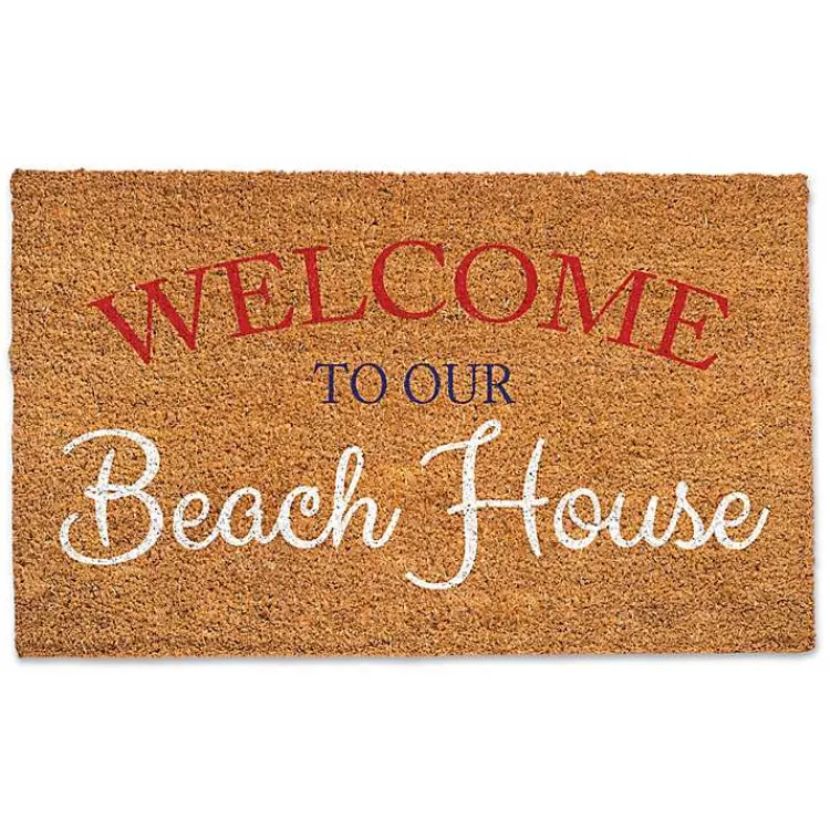 Kirklands Home Welcome to our Beach House Doormat Sale