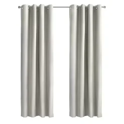 Kirklands Home Alpine Blackout Curtain Panel, 95 in. White Discount