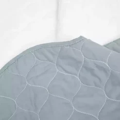 Kirklands Home White and Blue Scallop 3-pc. Full/Queen Quilt Set New