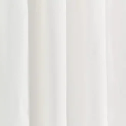 Kirklands Home White and Tan Scalloped Curtain Panel Set, 84 in. Sale