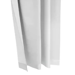 Kirklands Home Baxter Blackout Curtain Panel, 84 in. White Hot