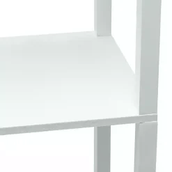 Kirklands Home Etagere Shelf Charging Floor Lamp White
