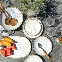 Kirklands Home Haven Melamine Low Bowls, Set of 6 White Discount