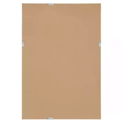 Kirklands Home White Oakhurst Rectangle Wall Mirror, 30 in.