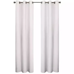 Kirklands Home Room Darkening Curtain Panel Set, 63 in. White Best
